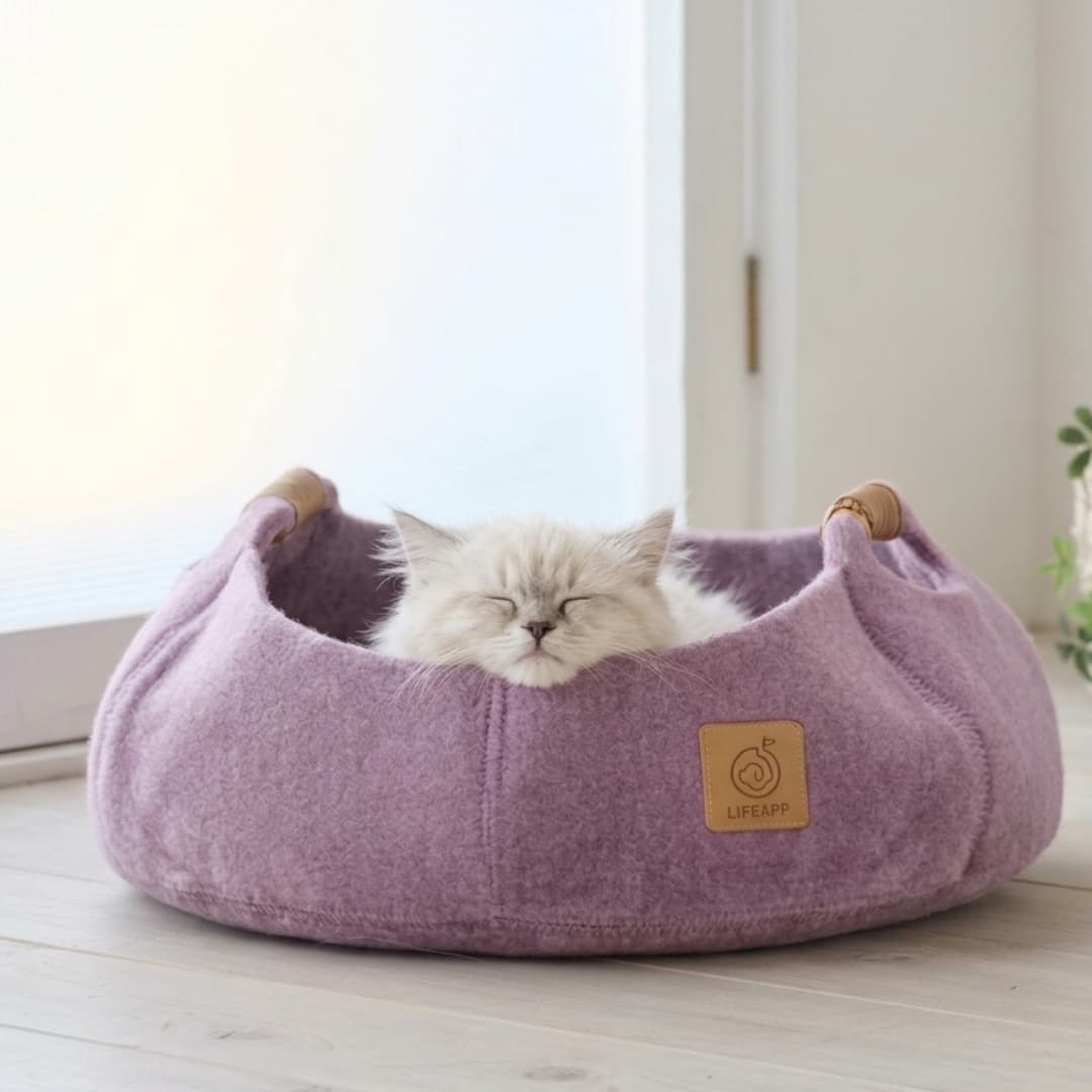 HIDAMARI™フェルトキャットベッド
