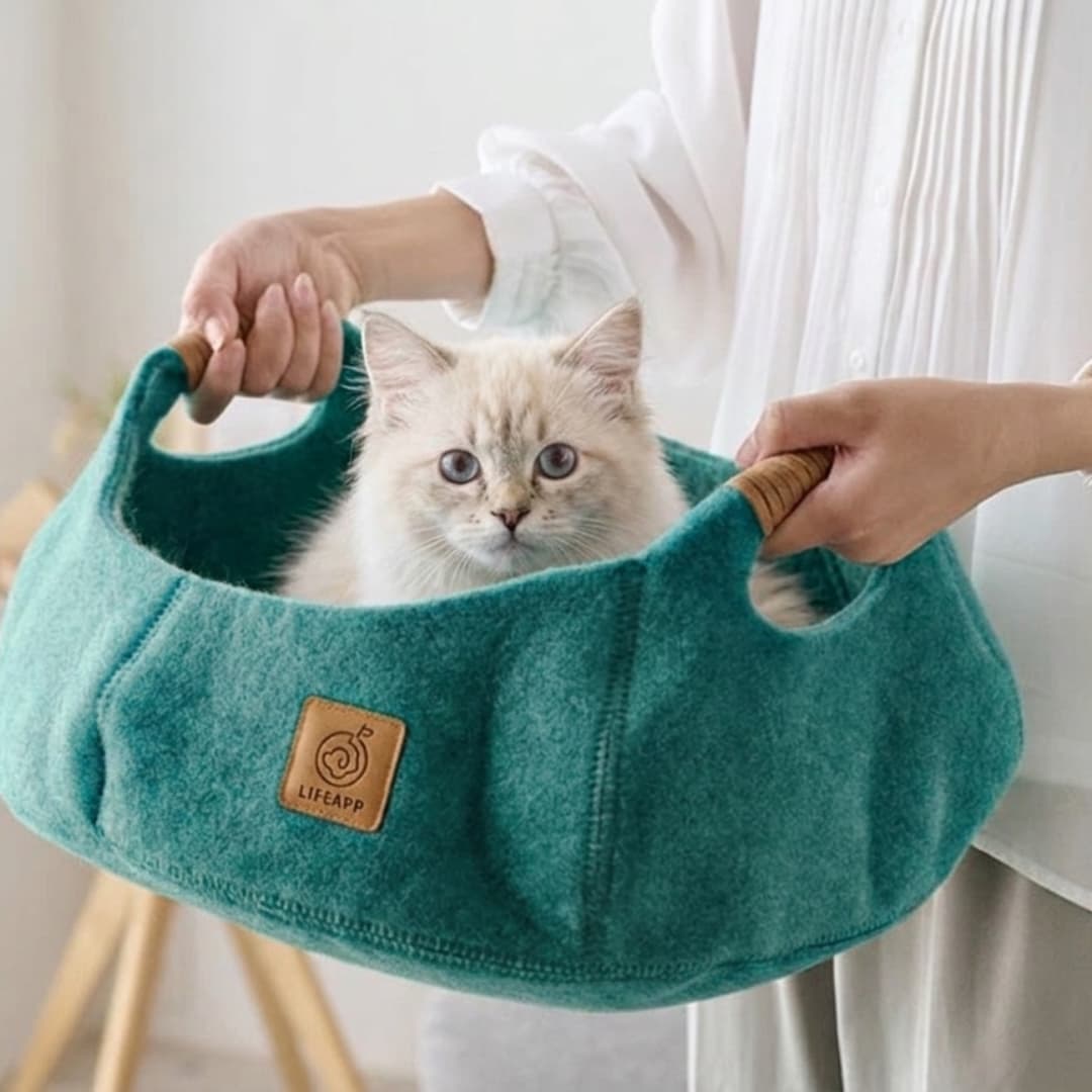 HIDAMARI™フェルトキャットベッド