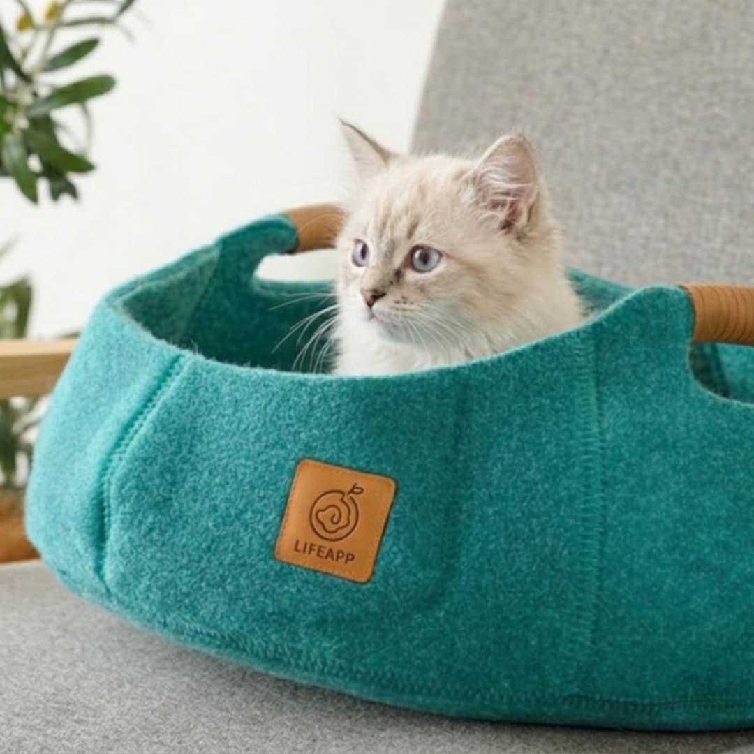 HIDAMARI™フェルトキャットベッド