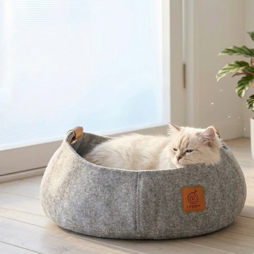 HIDAMARI™フェルトキャットベッド