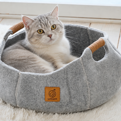 HIDAMARI™フェルトキャットベッド