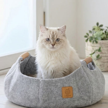 HIDAMARI™フェルトキャットベッド