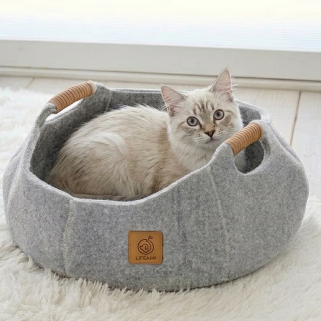 HIDAMARI™フェルトキャットベッド